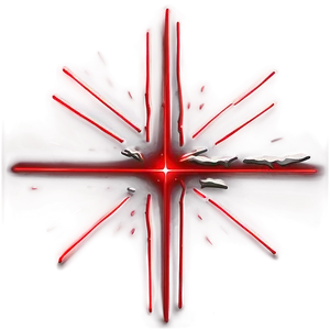 Red Laser Beam Crosshair Png Unc12 PNG Image