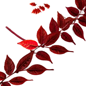 Red Leaves Falling Png Gax PNG Image