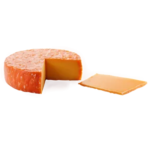 Red Leicester Cheese Wheel Png Rvi PNG Image