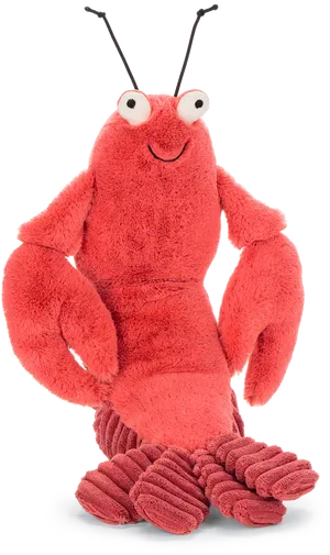 Red Lobster Plush Toy PNG Image