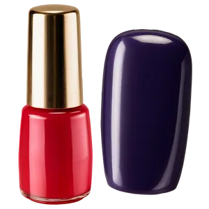 Red Nail Polish Bottle Png 90 PNG Image