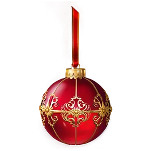 Red Ornament Png 24 PNG Image