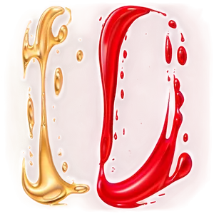 Red Paint Streak Png Ism70 PNG Image