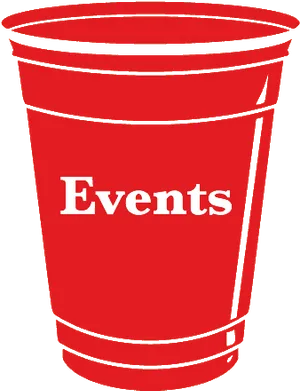 Red Party Cup Events Graphic PNG Image