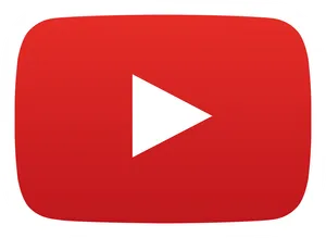 Red Play Button Icon PNG Image