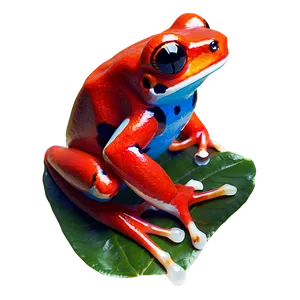 Red Poison Dart Frog Png 06132024 PNG Image