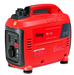 Red Portable Inverter Power Station Fubag T I700 PNG Image