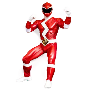 Red Power Ranger Morphing Png 97 PNG Image