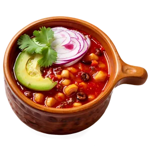 Red Pozole Delight Png 06132024 PNG Image