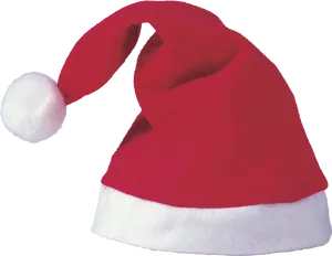 Red Santa Claus Hat Isolated PNG Image