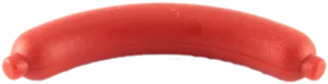 Red Sausage Isolated.png PNG Image