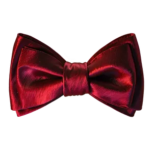 Red Silk Bow Tie Png Tcg37 PNG Image