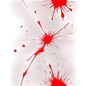 Red Splatter Effect Png 40 PNG Image