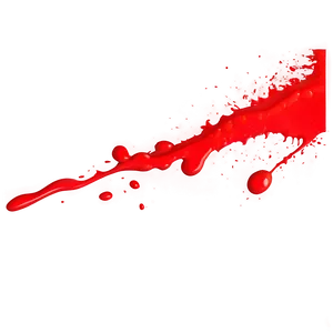 Red Splatter Stain Png Klx71 PNG Image