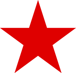 Red Star Graphic PNG