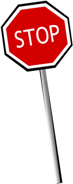 Red_ Stop_ Sign_ Octagon PNG Image