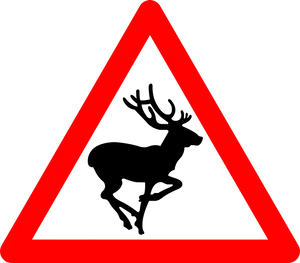 Red Triangle Warning Sign PNG Image