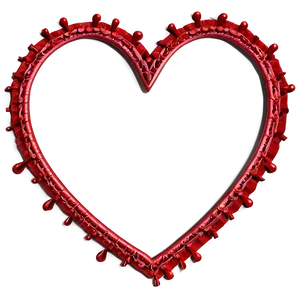 Red Valentine Heart Png Jsu91 PNG Image