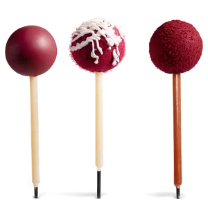 Red Velvet Cake Pop Png 84 PNG Image