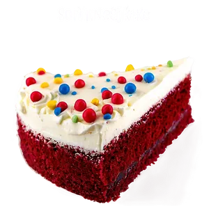 Red Velvet Cake Slice Png Mca PNG Image