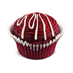 Red Velvet Muffin Png Aeo PNG Image