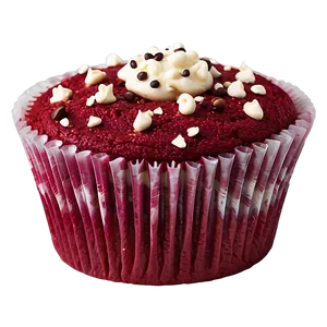 Red Velvet Muffin Png Hda PNG Image