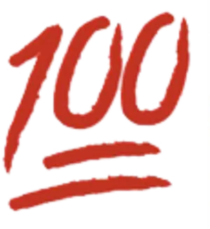 Red100 Emoji P N G PNG Image