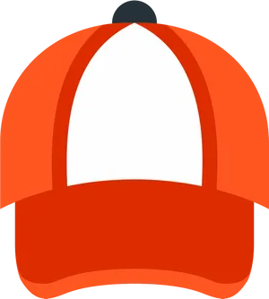 Redand White Baseball Cap PNG Image