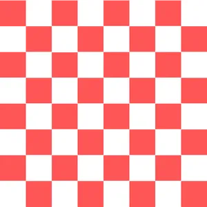 Redand White Checkered Pattern PNG Image