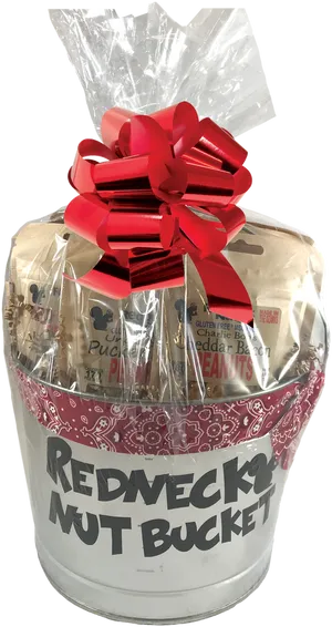 Redneck Nut Bucket Gift Set PNG Image