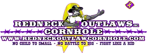 Redneck Outlaws Cornhole Logo PNG Image