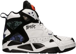 Reebok Blacktop Basketball Sneakers PNG Image