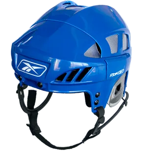 Reebok Blue Hockey Helmet PNG Image