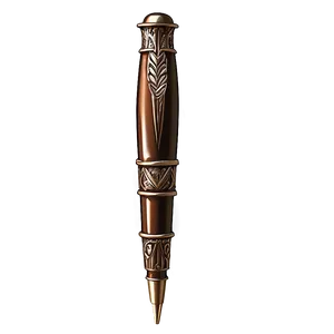 Refined Bronze Pen Png Ypx16 PNG Image