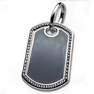 Reflective Dog Tag Png 06122024 PNG Image