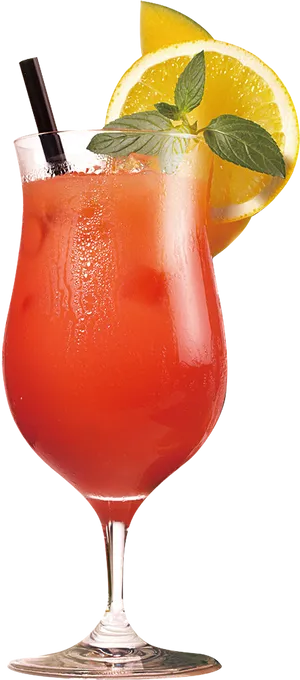 Refreshing Fruit Juice Cocktail PNG Image