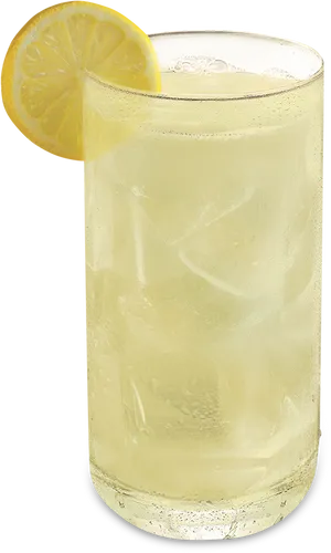 Refreshing Lemonade Glass PNG Image