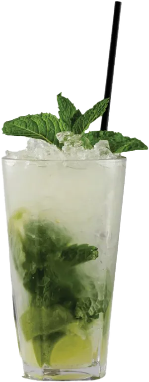 Refreshing Mojito Cocktail PNG Image