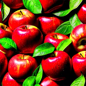 Refreshing Red Apple Png Urt PNG Image