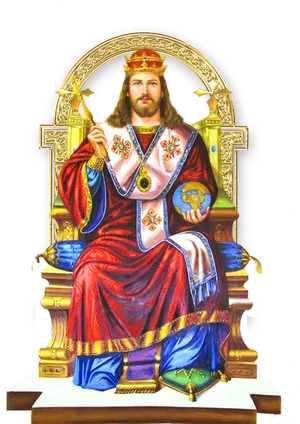 Regal Christon Throne PNG Image