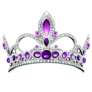 Regal Queen Crown Design Png Fou PNG Image