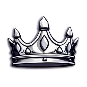 Regal White Crown Clipart Png Hfw PNG Image