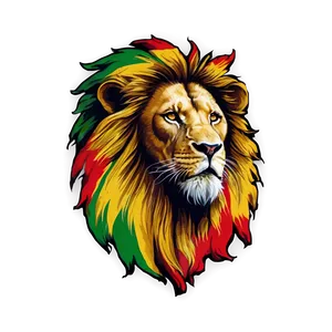 Reggae Rasta Lion Png 06292024 PNG Image