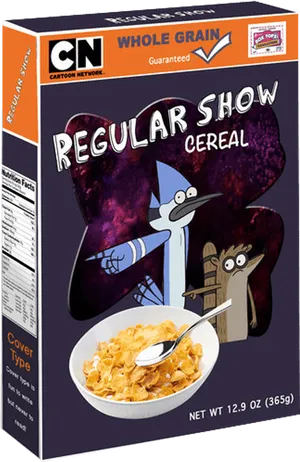 Regular Show Cereal Box PNG Image