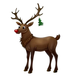 Reindeer Drawing Png Wvq47 PNG Image