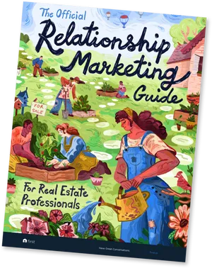 Relationship Marketing Guide Cover PNG Image