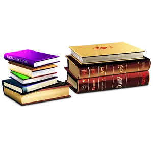 Religious Books Stack Png Bug PNG Image