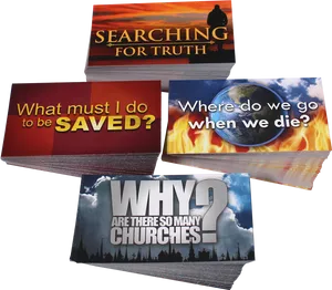 Religious Question Pamphlets PNG Image