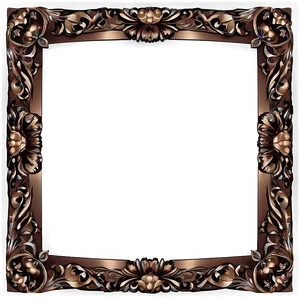 Renaissance Ornate Frame Png 10 PNG Image