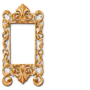 Renaissance Ornate Frame Png Ynk67 PNG Image